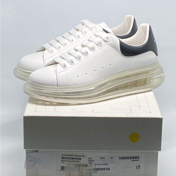 Alexander McQUEEN Men's Oversized Transparent Sole Sneakers size 41/us 8 - Picture 10 of 12
